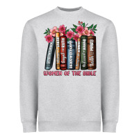 Heather Grey boho women of the bible Heavyweight Sweatshirt - JahusDesignShop