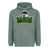 Sage Humboldt Broncos Shirt Hockey Heavyweight Hoodie - artisFamous