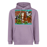 Lavender hereford cactus tumbler Heavyweight Hoodie - JahusDesignShop