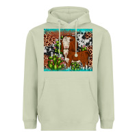 Matcha hereford cactus tumbler Heavyweight Hoodie - JahusDesignShop