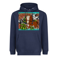 Navy hereford cactus tumbler Heavyweight Hoodie - JahusDesignShop