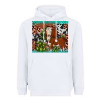 Hereford Cactus Tumbler Heavyweight Hoodie | Teevron