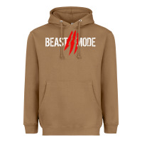 Toasted Coconut beast mode Heavyweight Hoodie - artisFamous