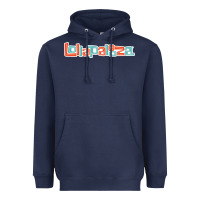 Navy Lollapalooza Festival Heavyweight Hoodie - artisFamous
