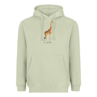 Matcha Giraffe Heavyweight Hoodie - artisFamous