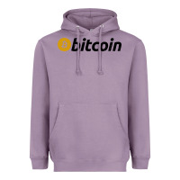 Lavender vintage look bitcoin Heavyweight Hoodie - artisFamous