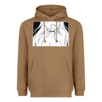 Toasted Coconut anime eyes Heavyweight Hoodie - artisFamous