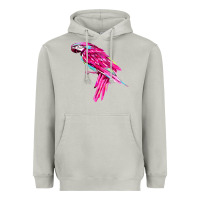 Moon Dust pink parrot T-shirts Heavyweight Hoodie - artisFamous