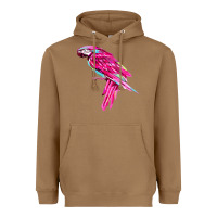 Toasted Coconut pink parrot T-shirts Heavyweight Hoodie - artisFamous