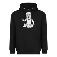 Black baby trump Heavyweight Hoodie - artisFamous
