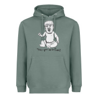 Sage baby trump Heavyweight Hoodie - artisFamous