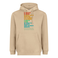 Mushroom vintage, retro science is real, black lives matter Heavyweight Hoodie - artisFamous