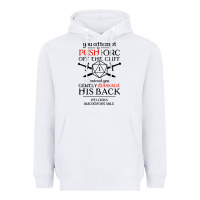White tabletop rpg d20 orc massage critical failure Heavyweight Hoodie - artisFamous