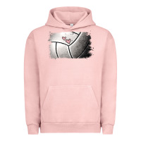 Pigment Salmon volleyball brushstroke Urban Hoodie - RanaPortraitStore