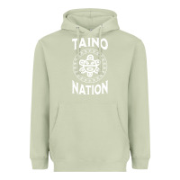 Matcha white taino nation coqui sun boricua taino Heavyweight Hoodie - artisFamous