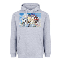 Heather Grey Genshin Impact Heavyweight Hoodie - artisFamous