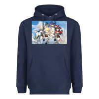 Navy Genshin Impact Heavyweight Hoodie - artisFamous