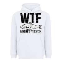 Wtf Where's The Fish Heavyweight Hoodie | Teevron