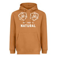 Meerkat yes they're natural 20 dice funny rpg gamer Heavyweight Hoodie - artisFamous