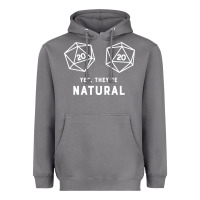 Storm yes they're natural 20 dice funny rpg gamer Heavyweight Hoodie - artisFamous