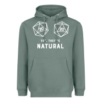 Sage yes they're natural 20 dice funny rpg gamer Heavyweight Hoodie - artisFamous