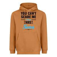 Meerkat you can't scare me i have three sons Heavyweight Hoodie - artisFamous