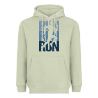 Matcha Run Running | for Runners Heavyweight Hoodie - artisFamous