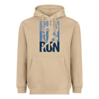 Mushroom Run Running | for Runners Heavyweight Hoodie - artisFamous