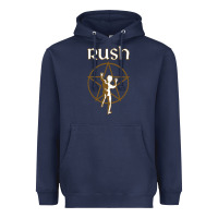 Navy rush starman Heavyweight Hoodie - artisFamous