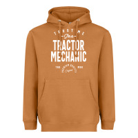 Meerkat Tractor Mechanic Gift Funny Job Title Profession Birthday Idea Heavyweight Hoodie - artisFamous
