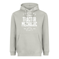 Moon Dust Tractor Mechanic Gift Funny Job Title Profession Birthday Idea Heavyweight Hoodie - artisFamous