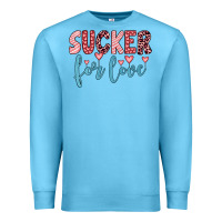 Ocean Blue sucker for love Premium Sweatshirt - JahusDesignShop