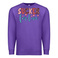 Purple sucker for love Premium Sweatshirt - JahusDesignShop