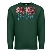 Sports Green sucker for love Premium Sweatshirt - JahusDesignShop
