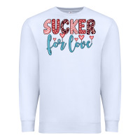 White sucker for love Premium Sweatshirt - JahusDesignShop