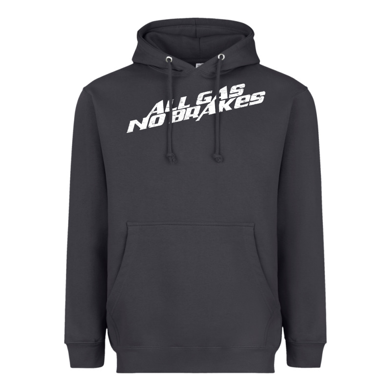 All Gas No Brakes For Dark Heavyweight Hoodie by artisFamous | Teevron