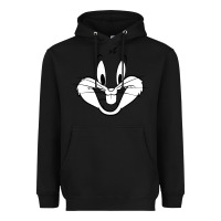 Black bugs bunny Heavyweight Hoodie - artisFamous