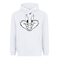 White bugs bunny Heavyweight Hoodie - artisFamous