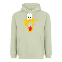 Matcha daffy duck Heavyweight Hoodie - artisFamous