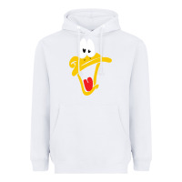 White daffy duck Heavyweight Hoodie - artisFamous