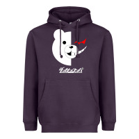 Plum dangan ronpa  monokuma Heavyweight Hoodie - artisFamous