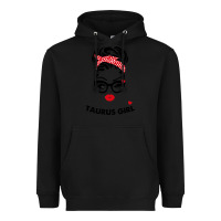 Black taurus girl Heavyweight Hoodie - artisFamous