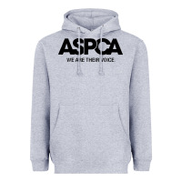 Heather Grey aspca we are their voice Heavyweight Hoodie - artisFamous