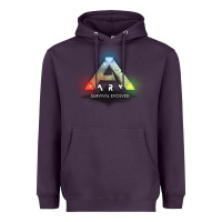 Plum ARK SURVIVAL EVOLVED GAME PLAY Heavyweight Hoodie - artisFamous