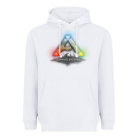 White ARK SURVIVAL EVOLVED GAME PLAY Heavyweight Hoodie - artisFamous