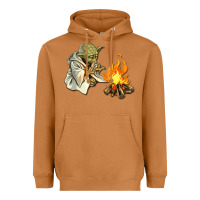 Meerkat Yoda is warming up Heavyweight Hoodie - artisFamous