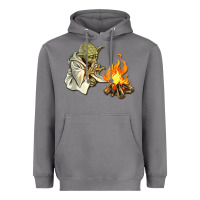 Storm Yoda is warming up Heavyweight Hoodie - artisFamous