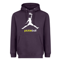 Plum funny pickleball Heavyweight Hoodie - artisFamous