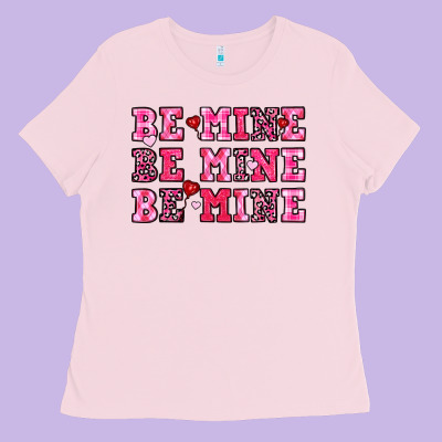 Be Mine Ladies Tee Designed By Oliviacreatesart