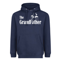 Navy the grandfather Heavyweight Hoodie - artisFamous